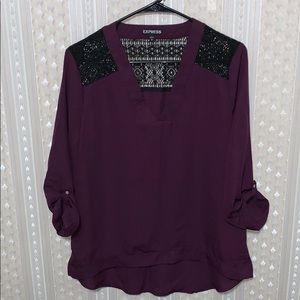 EXPRESS Long Sleeve Blouse 💜